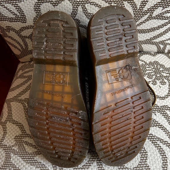 Brown leather Doc Martens - Picture 3 of 4